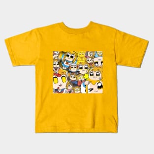 Pop Team Epic Popuko Kids T-Shirt